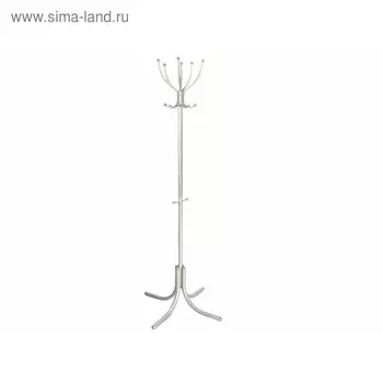 Вешалка напольная М 6, 700х700х1740, Металлик