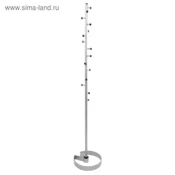 Вешалка напольная Пико 15, 410х410х1580, Белый