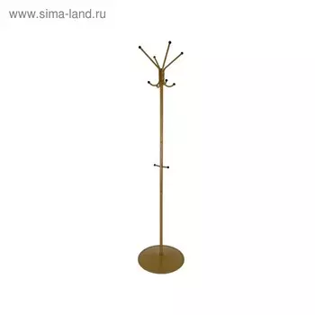 Вешалка напольная Пико 1, 410х410х1750, Золото