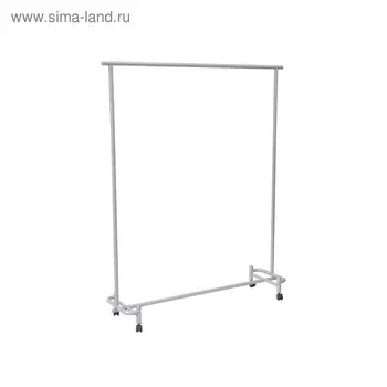 Вешалка напольная Пико 26, 1370х350х1600, Металлик