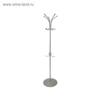 Вешалка напольная Пико 4, 410х410х1750, Металлик