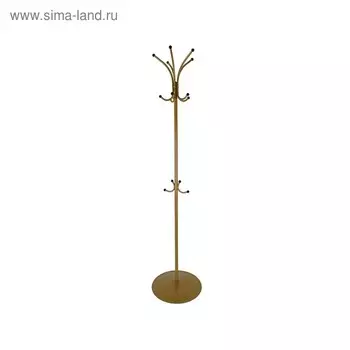 Вешалка напольная Пико 4, 410х410х1750, Золото