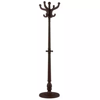 Вешалка напольная В 1Н, 430x430x1820, тёмно-коричневый