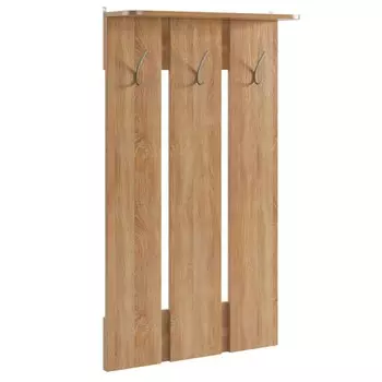 Вешалка навесная в прихожую «Реал - 1», 7002101210 мм, цвет дуб сонома