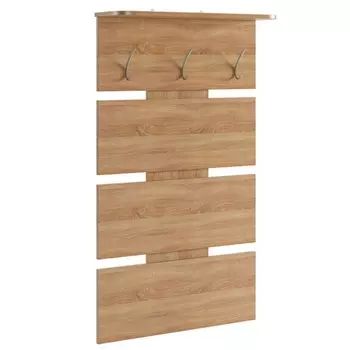 Вешалка навесная в прихожую «Реал - 2», 7002101210 мм, цвет дуб сонома