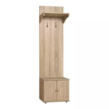 Вешалка напольная в прихожую Sherlock 74, 5604002113 мм, цвет дуб сонома