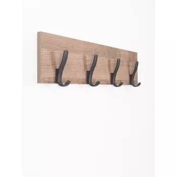 Вешалка навесная в прихожую «Стронг 15.05», 74076180 мм, цвет дуб гранж колониальный