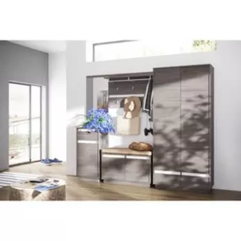 Вешалка Virginia, 1008х256х400, Ясень Анкор темный