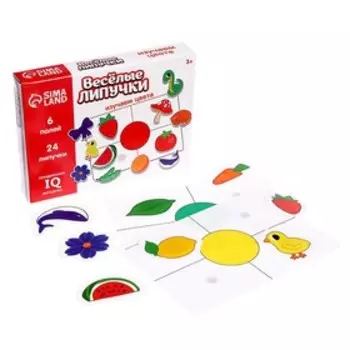 Игра на липучках «Изучаем цвета»