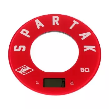 Весы кухонные BQ-KS1007, электронные, до 5 кг, красные