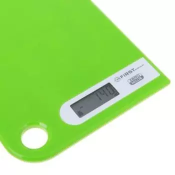 Весы кухонные FIRST 6401-1-GN, электронные, до 5 кг, зелёные