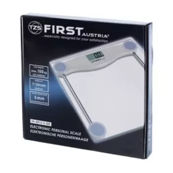 Весы напольные FIRST 8013-3-GR, до 150 кг, автоотключение, цена деления: 100 гр