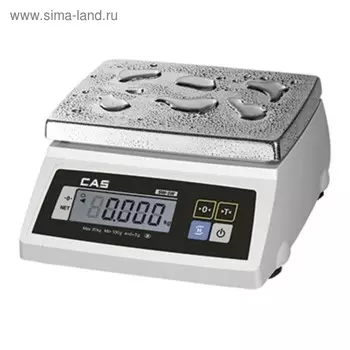 Весы порционные CAS SW-20W, влагозащищенные