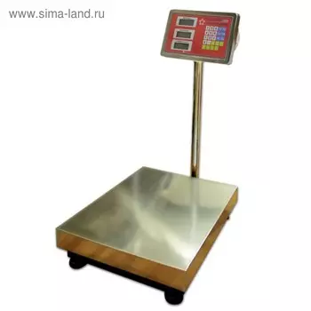 Весы товарные торговые МИДЛ МП 600 МДА Ф-3 600х800 "Красная армия"