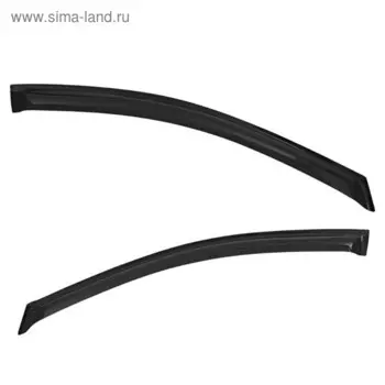 Ветровики, 2 двери, Fiat DUCATO / Citroen JUMPER / Peugeot BOXER 2006-