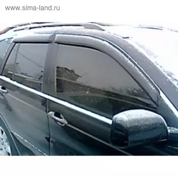 Ветровики, 4 двери, BMW X5 2007-2013, NLD.SBMWX50732