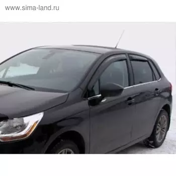 Ветровики, 4 двери, Citroen C4 2011-2016, NLD.SCIC41132