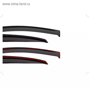 Ветровики, 4 двери, KIA Optima, 2015-2016