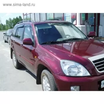 Ветровики, 4 двери, Toyota RAV4 2000-2005/Chery TIGGO 2005-2016,