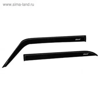 Ветровики Azard ВАЗ 2107, накладные, скотч, 4 шт