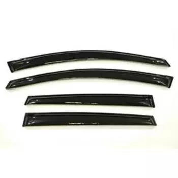 Ветровики SKYWAY, Honda Stream 2000-2006, комплект 4шт, VH013