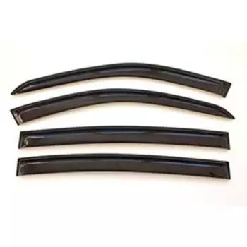 Ветровики SKYWAY, Renault Sandero 2009-2014, Sandero Stepway 2010-2014, комплект 4шт, VRn005