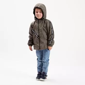 Ветровка детская, цвет хаки, рост 110-116 см