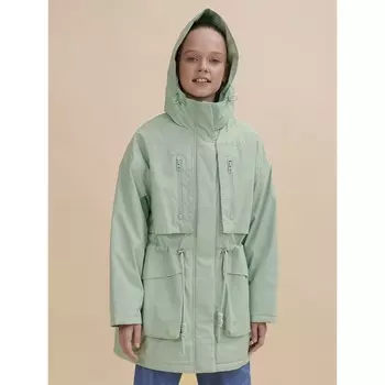 Ветровка для девочек, рост 104 см, цвет ментол