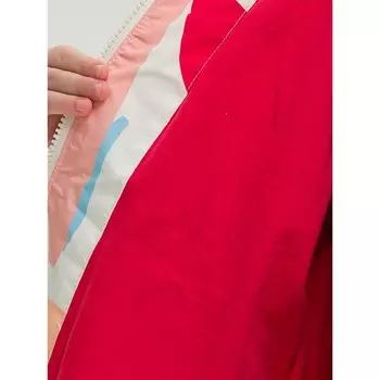 Ветровка для девочек, рост 98 см, цвет розовый