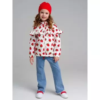 Ветровка для девочки PlayToday, рост 110 см