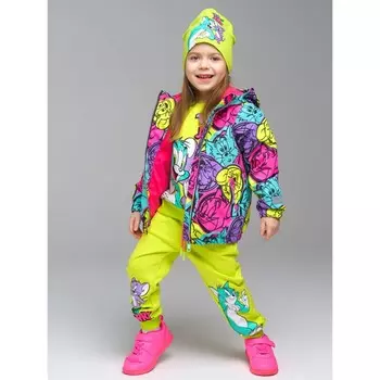 Ветровка для девочки PlayToday, рост 110 см