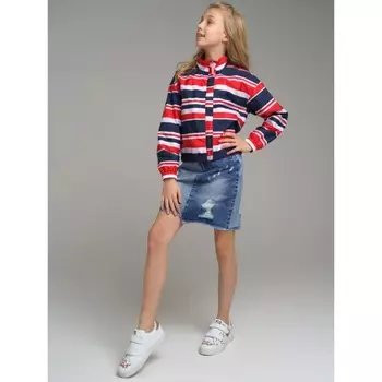 Ветровка двусторонняя для девочки, рост 152 см