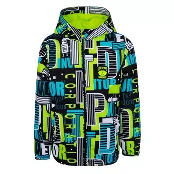 Ветровка из мембранной ткани, на флисе для мальчика, рост 164 см