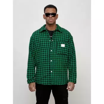 Ветровка мужская, размер 50, цвет зелёный