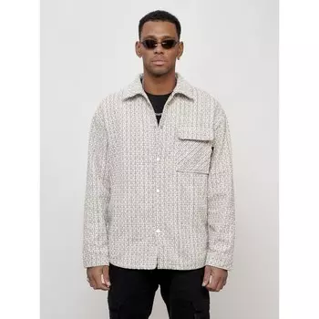 Ветровка мужская, размер 56, цвет бежевый