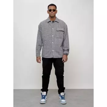 Ветровка мужская, размер 56, цвет серый