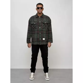 Ветровка мужская, размер 56, цвет зелёный