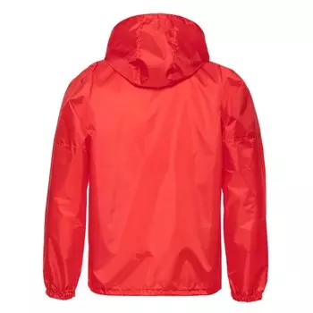 Ветровка на молнии унисекс, размер 48, цвет красный