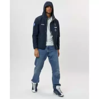 Ветровка спортивная softshell мужская тёмно-синего цвета, размер 48