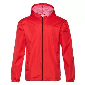 Ветровка унисекс, размер 44, цвет красный