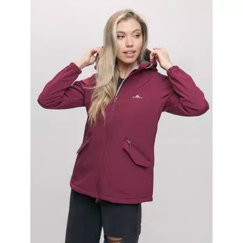 Ветровка женская бордового цвета, размер 56