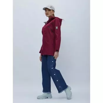 Ветровка женская, размер 42, цвет малиновый