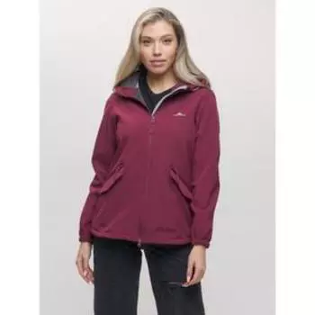 Ветровка женская, размер 50, цвет бордовый