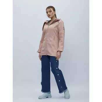 Ветровка женская, размер 50, цвет розовый