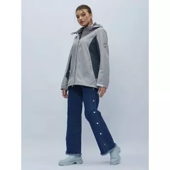 Ветровка женская, размер 52, цвет тёмно-синий