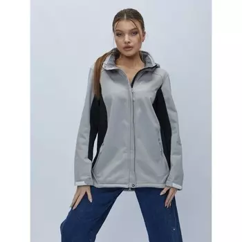 Ветровка женская, размер 54, цвет серый