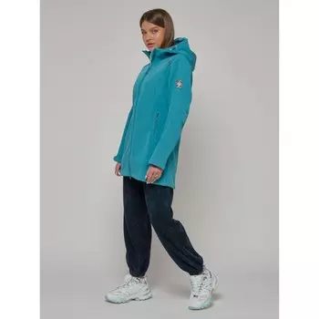 Ветровка женская, размер 58, цвет синий