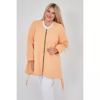 Ветровка женская, размер 66, цвет пудровый