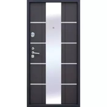 Входная дверь Alta Tech, 970 2050 мм, левая, цвет венге / горизонт