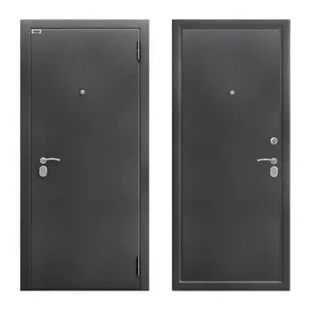 Входная дверь «Берлога. СБ-90П», 8702050 мм, левая, цвет антик серебро